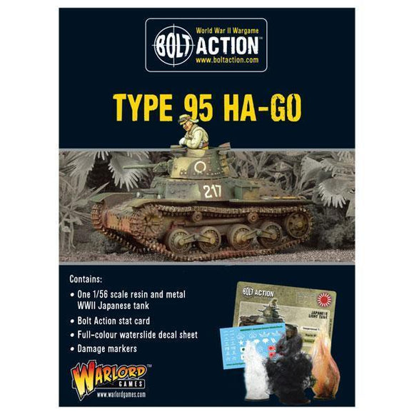 Bolt Action: Japanese Type 95 Ha-Go light tank