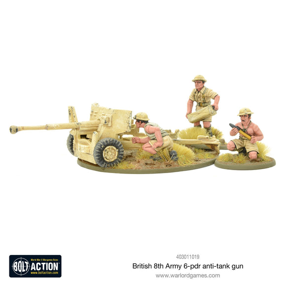 Bolt Action: 8th Army 6 pounder ATG