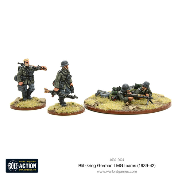 Bolt Action: Blitzkrieg German LMG teams (1939-42)