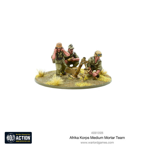 Bolt Action: Afrika Korps Medium Mortar Team