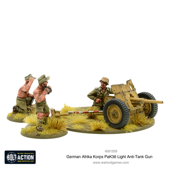 Bolt Action: Afrika Korps Pak 36 Light Anti-tank Gun