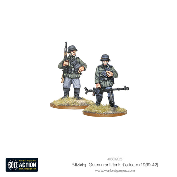 Bolt Action: Blitzkrieg German anti-tank rifle team (1939-42)