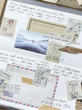 Box o' Tiny Stickers - Vintage stamps