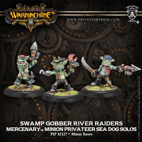 Warmachine Mercenaries: Swamp Gobber River Raiders