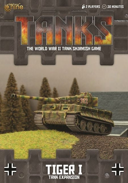 TANKS German Tiger 1 Tank Expansion