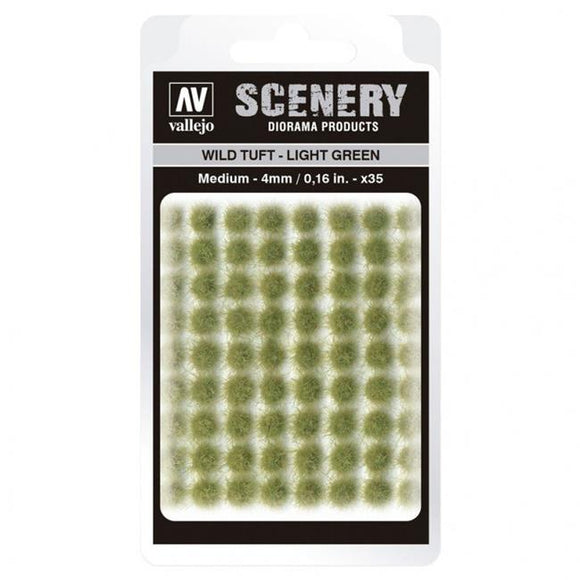 Vallejo Scenery: Wild Tuft: Light Green: Medium