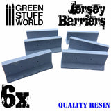 Green Stuff World: 6x Jersey Barriers
