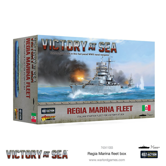 Victory at Sea - Regia Marina fleet box