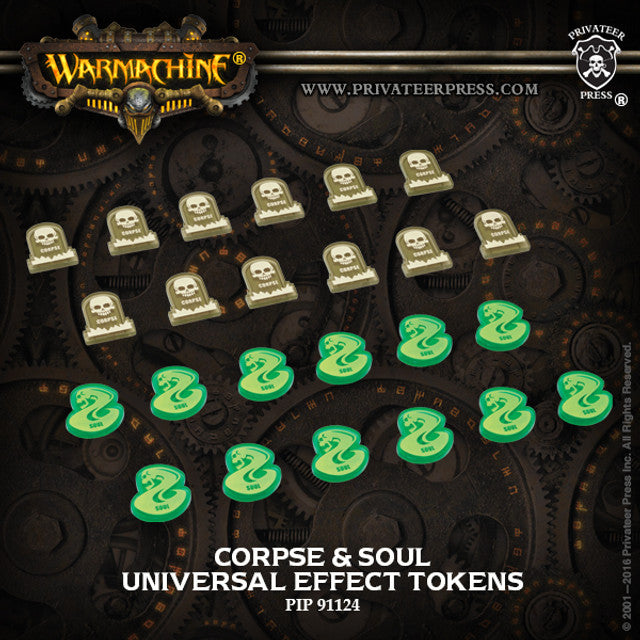 Hordes: Universal Corpse & Soul Tokens – Pandemonium Games