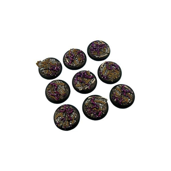 Micro Arts: Dark Temple Bases, Wround 30mm (5)