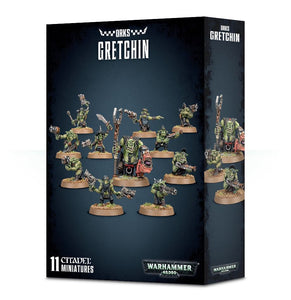 Warhammer 40K: Ork Runtherd and Gretchin