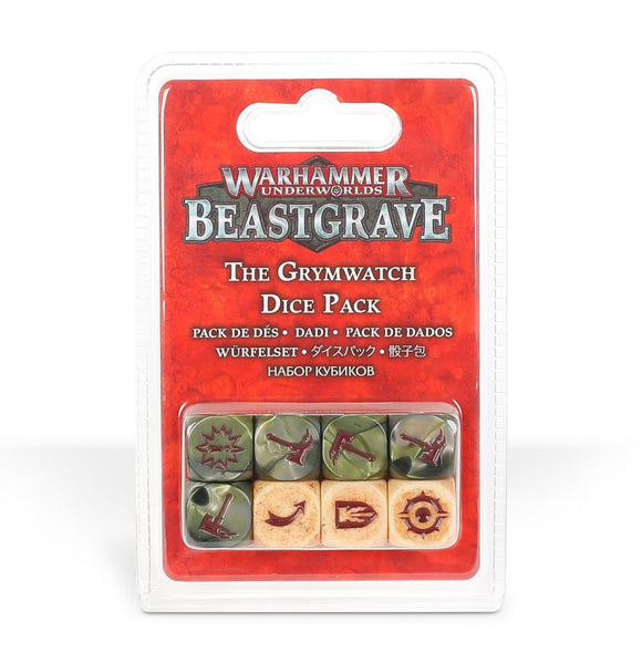 Warhammer Underworlds: Beastgrave – The Grymwatch Dice Pack