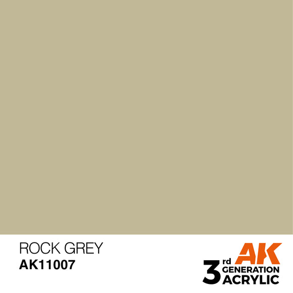 AK Acrylic - Rock Grey 17ml