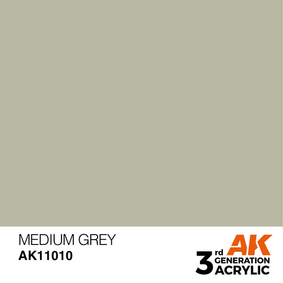 AK Acrylic - Medium Grey 17ml