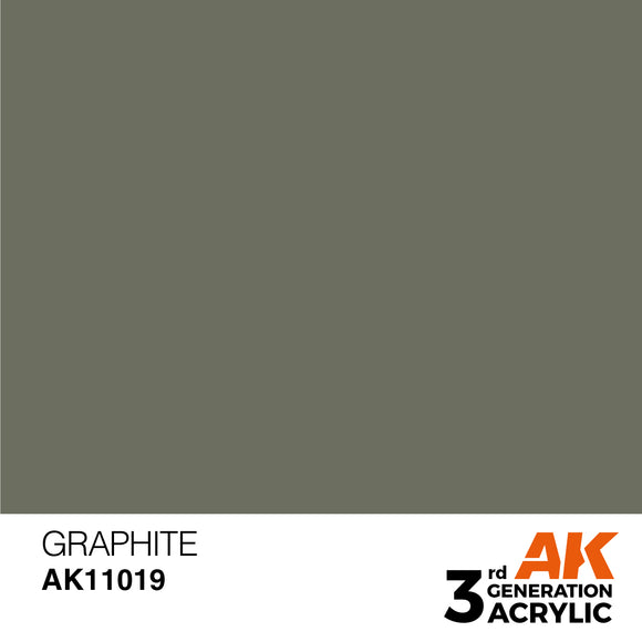 AK Acrylic - Graphite 17ml