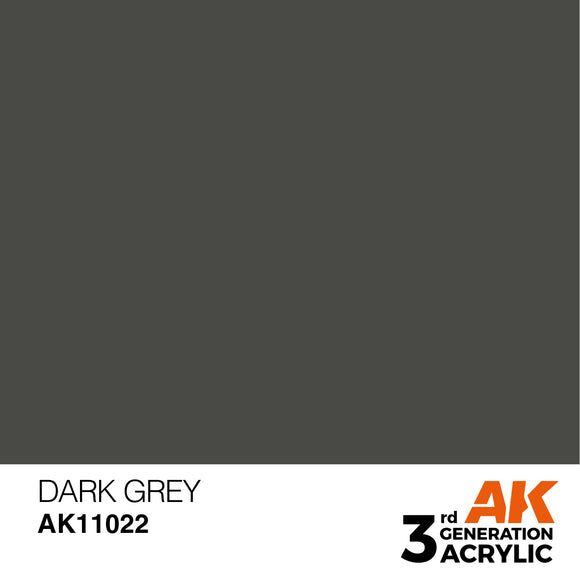 AK Acrylic - Dark Grey 17ml