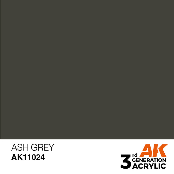 AK Acrylic - Ash Grey 17ml