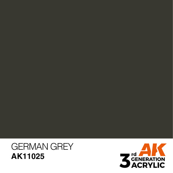 AK Acrylic - German Grey 17ml