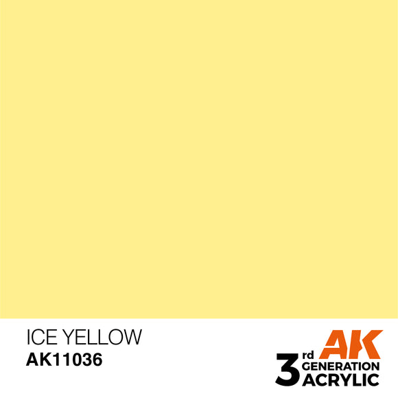 AK Acrylic - Ice Yellow 17ml