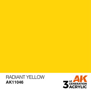 AK Acrylic - Radiant Yellow 17ml