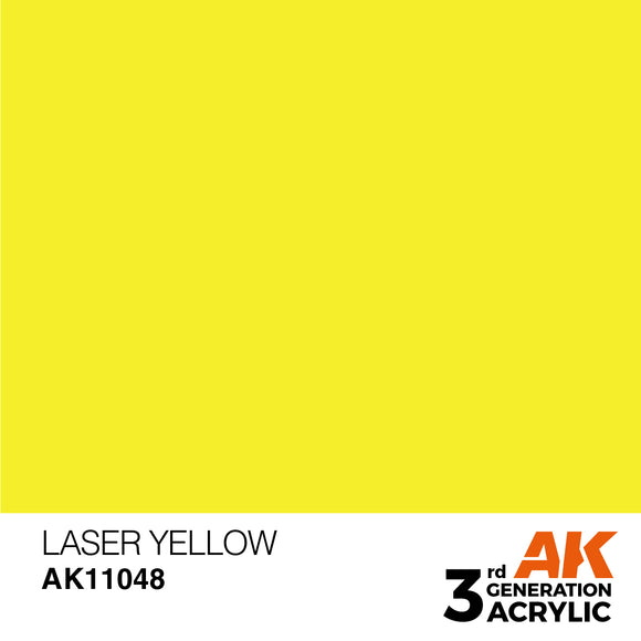 AK Acrylic - Laser Yellow 17ml