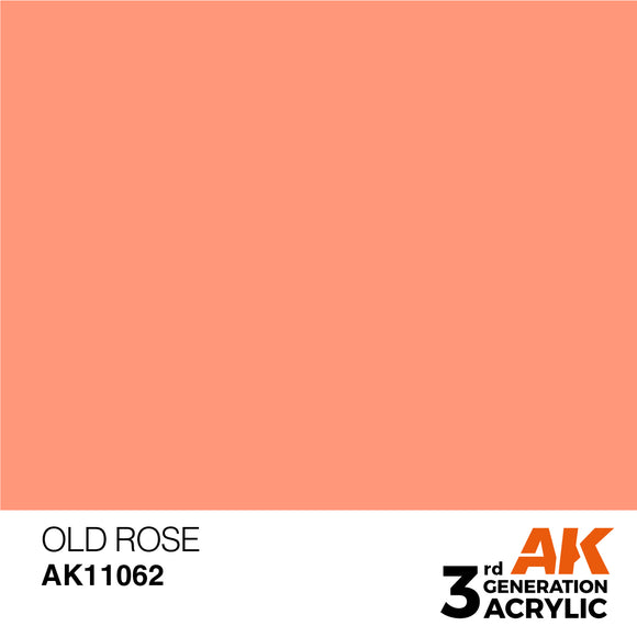 AK Acrylic - Old Rose 17ml