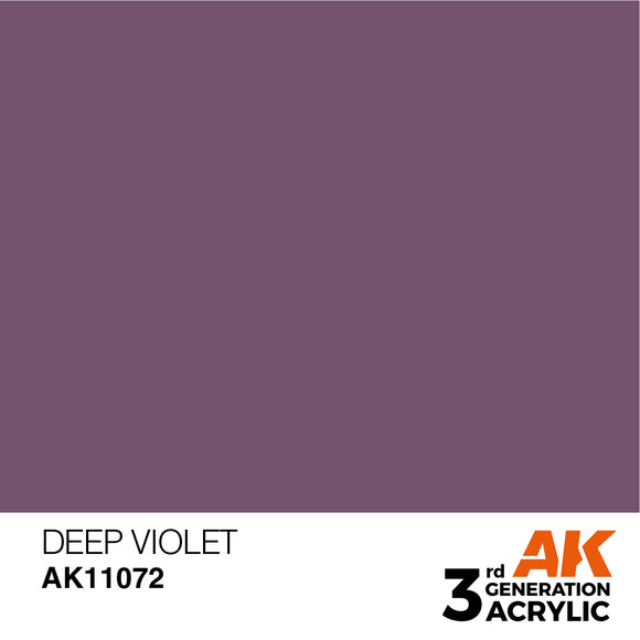 AK Acrylic - Deep Violet 17ml