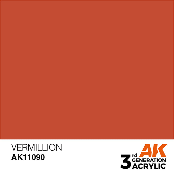 AK Acrylic - Vermillion 17ml