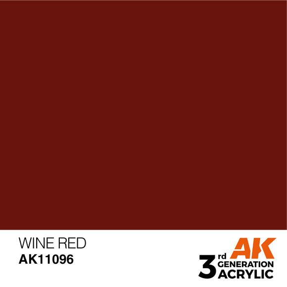 AK Acrylic - Wine Red 17ml