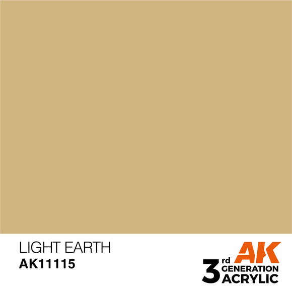 AK Acrylic - Light Earth 17ml
