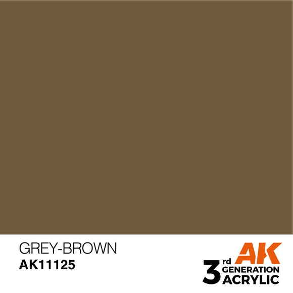 AK Acrylic - Grey-Brown 17ml