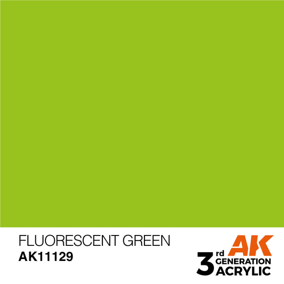 AK Acrylic - Fluorescent Green 17ml