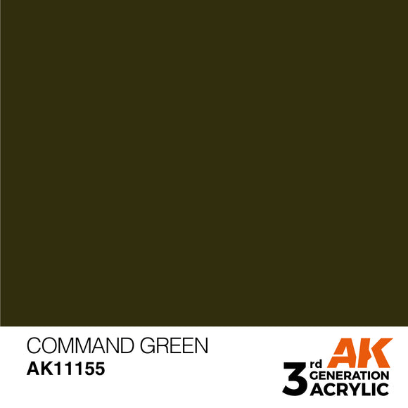 AK Acrylic - Command Green 17ml