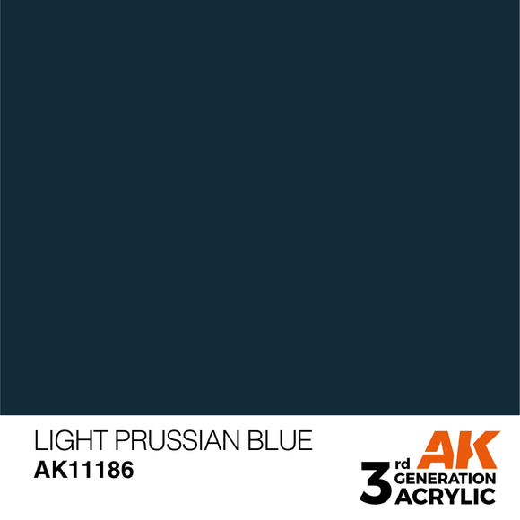 AK Acrylic - Light Prussian Blue 17ml