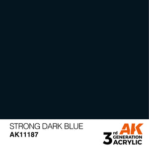 AK Acrylic - Strong Dark Blue 17ml