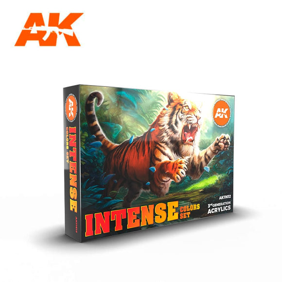 AK Acrylic – Intense Colors Set