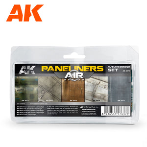 AK Interactive - Paneliners Weathering Set