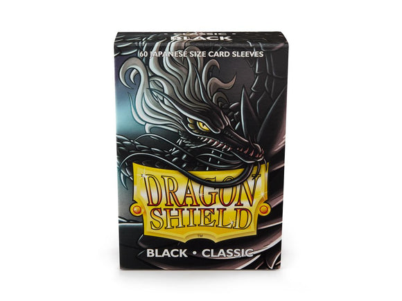 Dragon Shield Card Sleeves: Black Classic Japanese