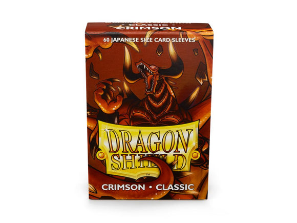 Dragon Shield Card Sleeves: Crimson Classic Japanese