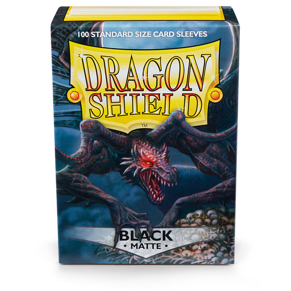 Dragon Shield Card Sleeves: Matte Black (100)