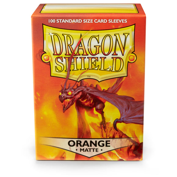 Dragon Shield Card Sleeves: Matte Orange (100)