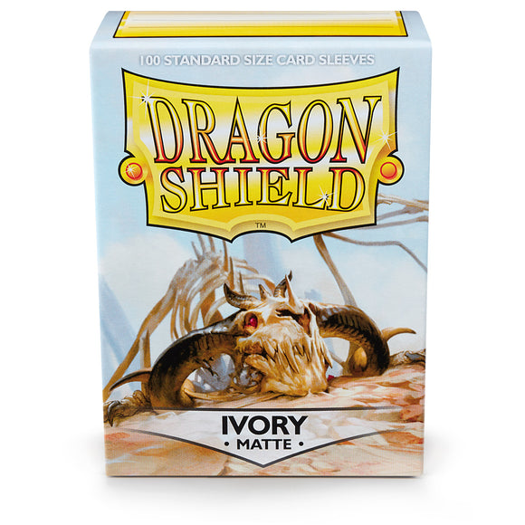 Dragon Shield Card Sleeves: Matte Ivory (100)