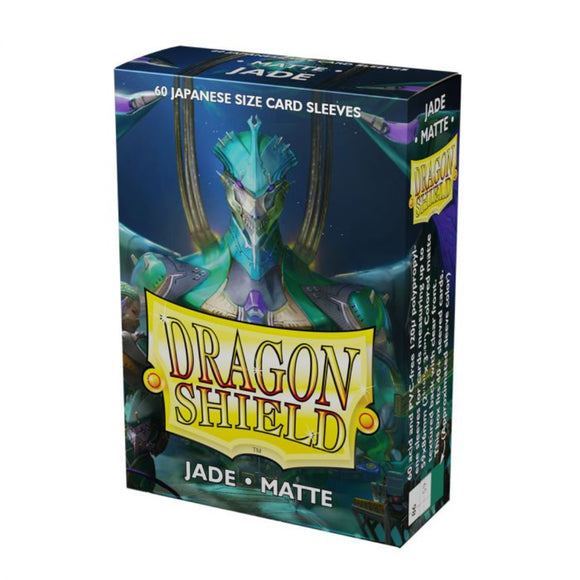 Dragon Shield Card Sleeves: Matte Jade Japanese