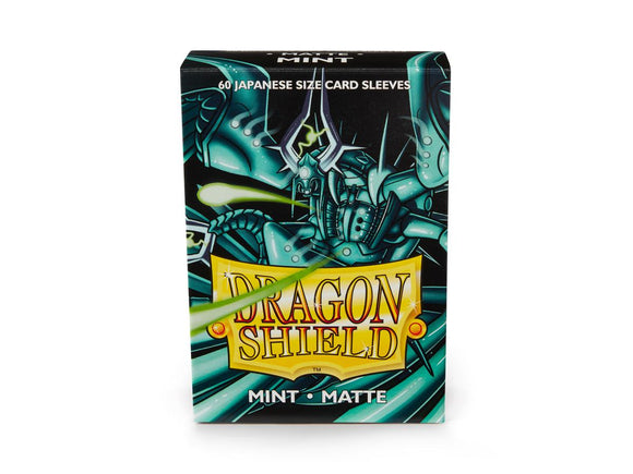 Dragon Shield Card Sleeves: Matte Mint Japanese Sleeves (60)