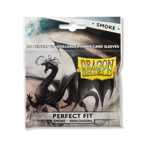 Dragon Shield Card Sleeves: Perfect Fit Side Loaders Smoke (100)