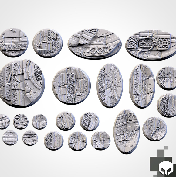 Filthy Casual Bases: 25mm Ancient Bases (5)