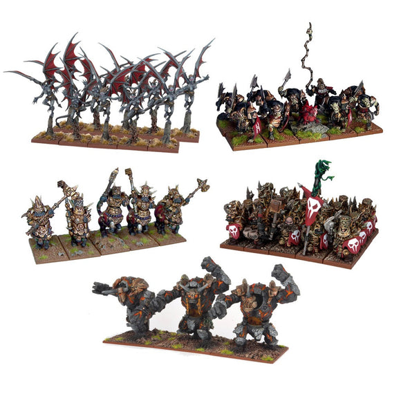 Kings of War: Abyssal Dwarf Army