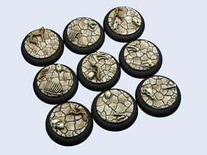 Micro Arts: Wasteland Bases, WRound 30mm (5)