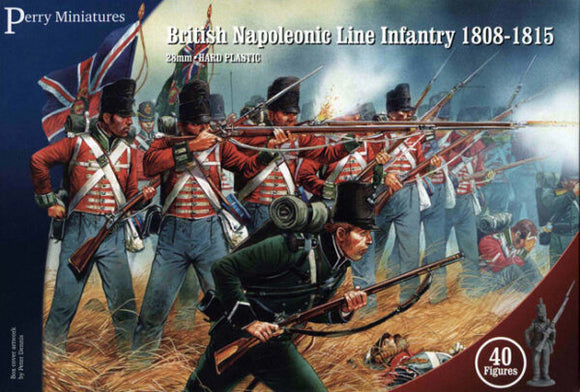 Perry Miniatures - BH1 Plastic British Napoleonic Line Infantry box set