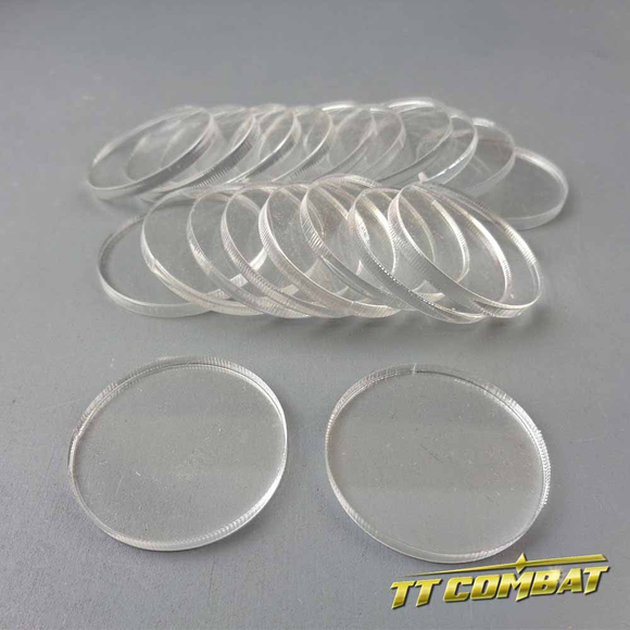 TTCombat - Round Clear Bases (30mm)